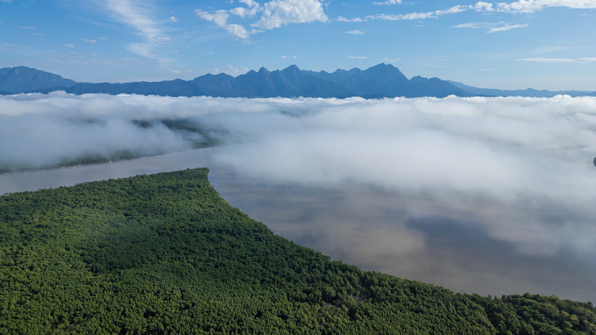 Vista aérea sobre o Vale do Gigante