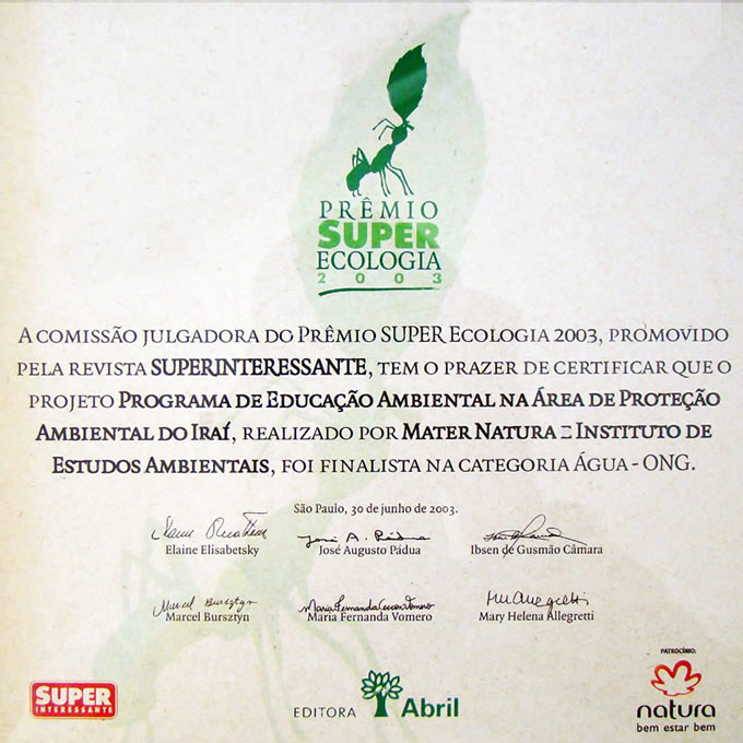 Prêmio Super Ecologia