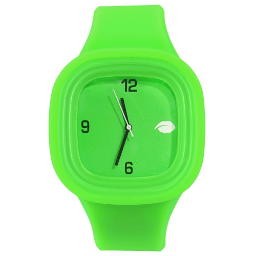 Relógio Verde simbolizando a causa Meio Ambiente. Projeto da Make Difference "Qual Sua Causa?" 