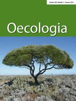 Capa da revista Oecologia