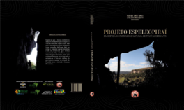 Capa do Livro sobre o Projeto Espeleopiraí