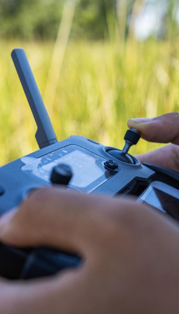 Drone monitoramento restauração Mater Natura