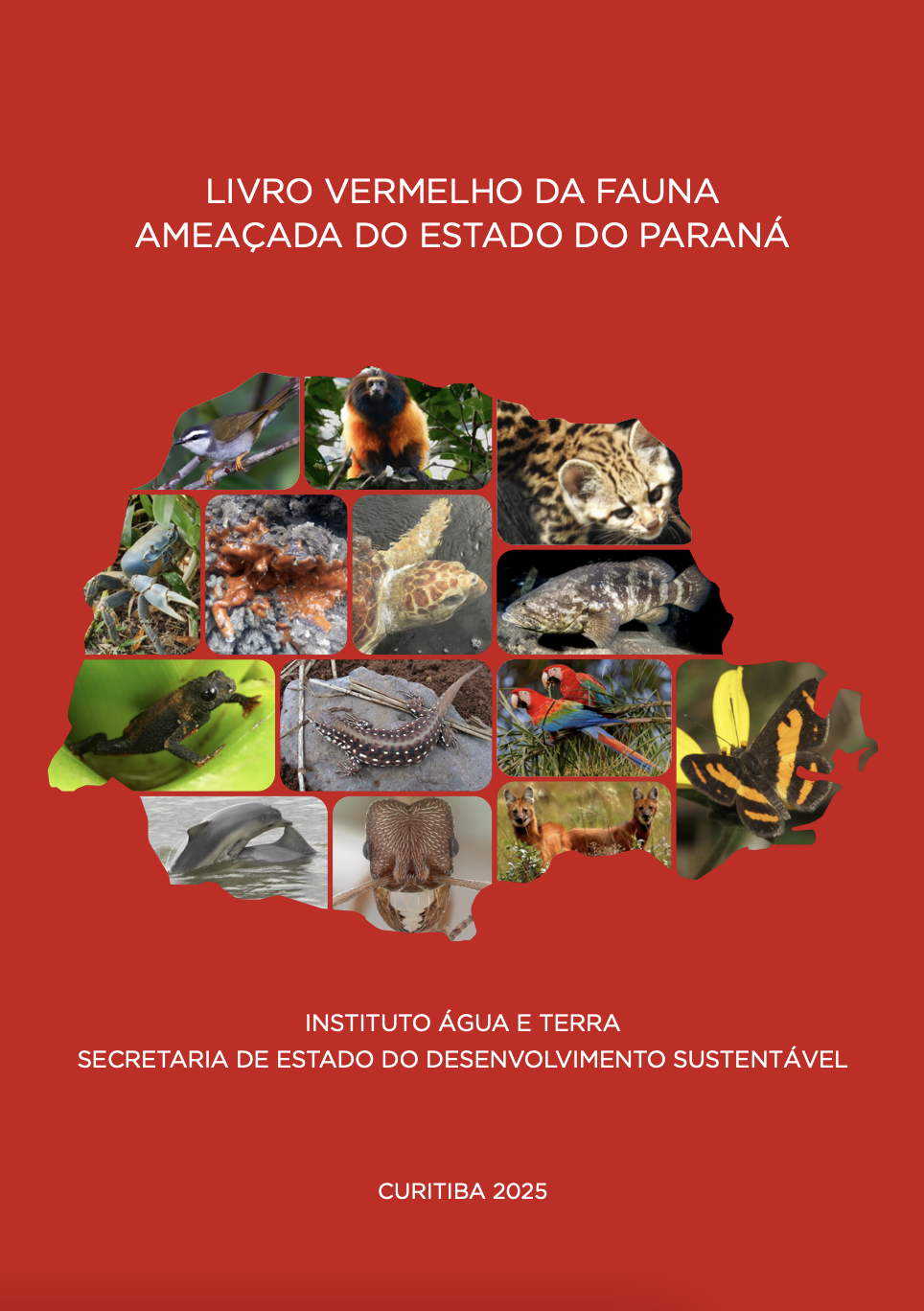 Novo Livro Vermelho da Fauna Ameaçada do Paraná já está disponível!