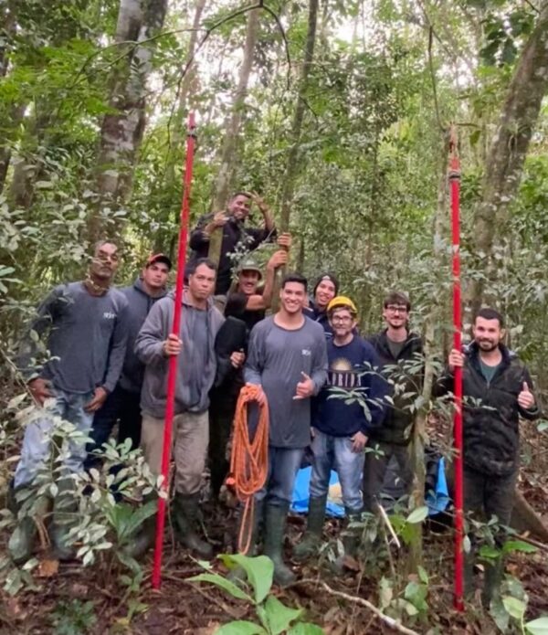 Mater Natura realiza treinamento em coleta de sementes florestais para equipe da SPVS